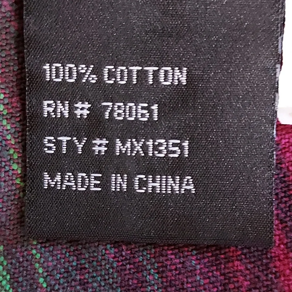 Royal Bones Rainbow Serape Striped 100% Cotton Spaghetti Strap Top XXL - Picture 9 of 10